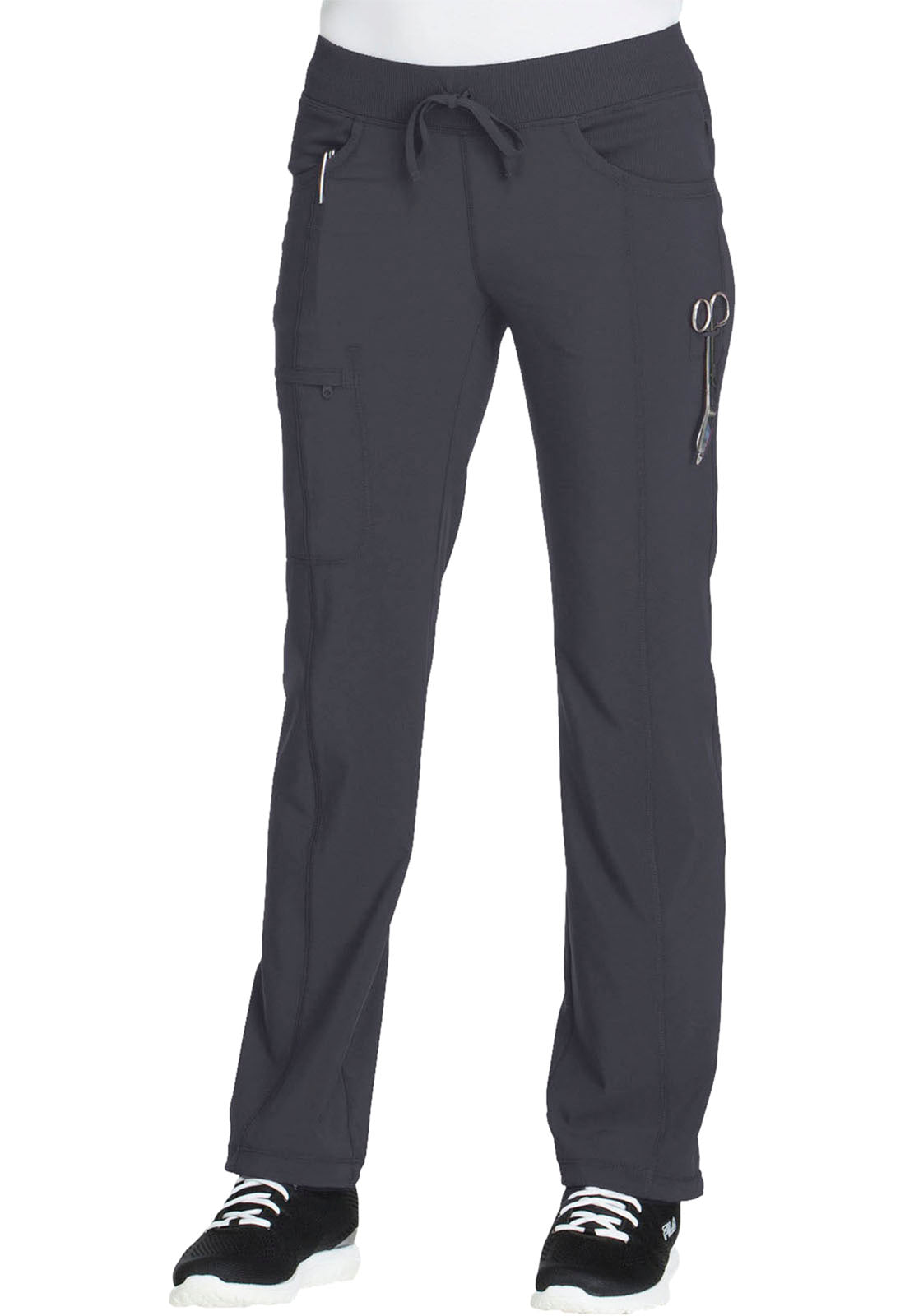 Cherokee Infinity Straight Leg Drawstring Scrub Pants