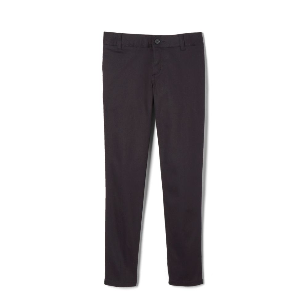 French Toast Womens Skinny Fit Stretch Twill Pants