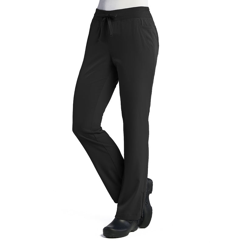 Clearance Maevn Pure Soft Adjustable Flare Yoga Scrub Pants