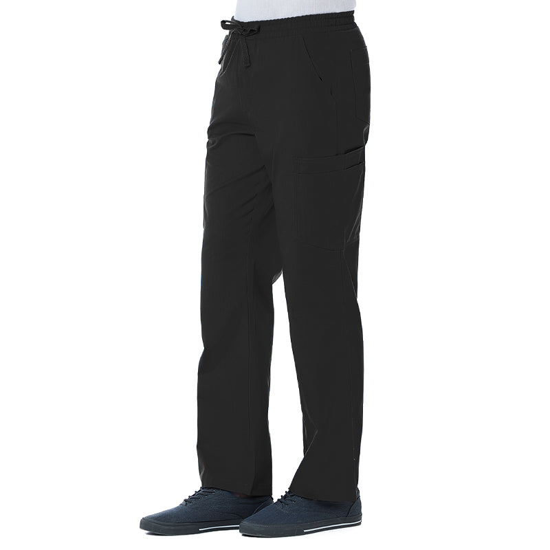 Maevn Red Panda Mens Full Elastic Cargo Scrub Pants