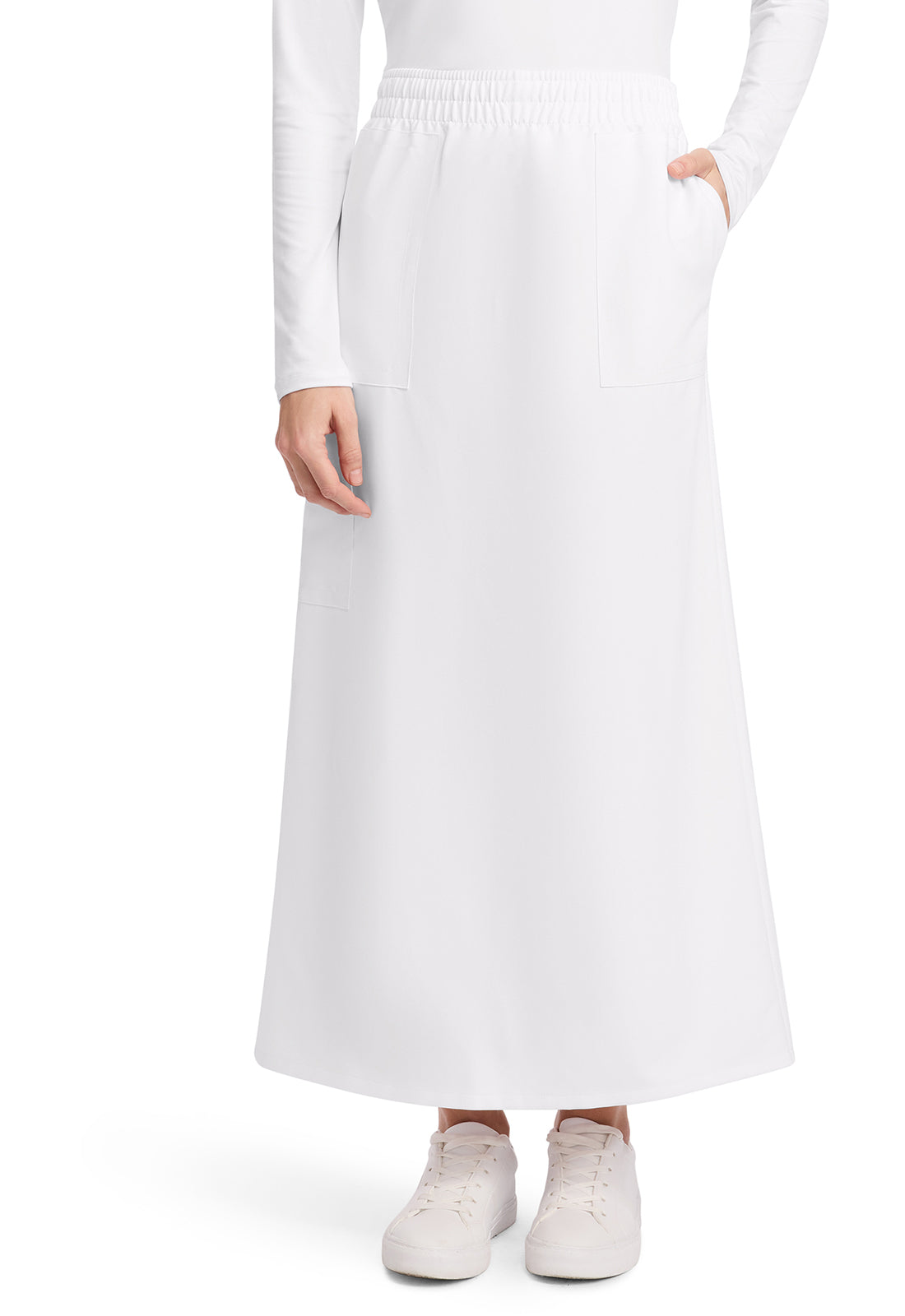 Cherokee Workwear Originals Ultra 3-Pocket Elastic Waist Scrub Skirt