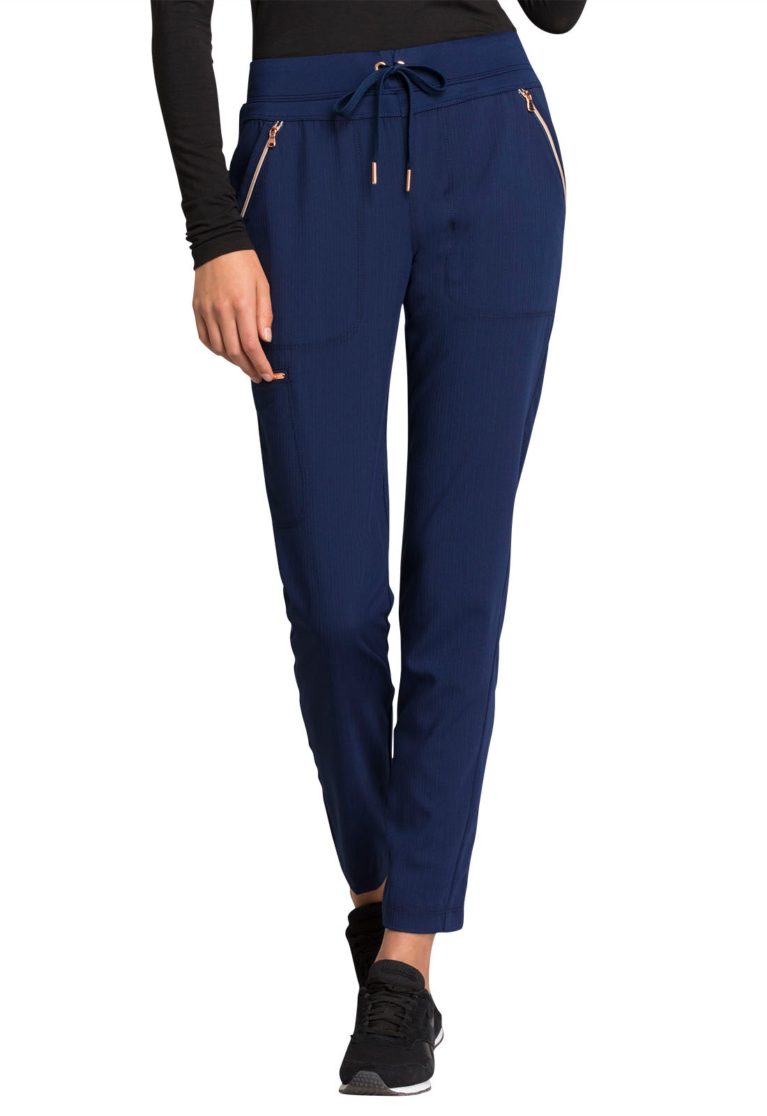 Pantalon d'hôpital Cherokee Statement taille mi-haute fuselé avec cordon de serrage
