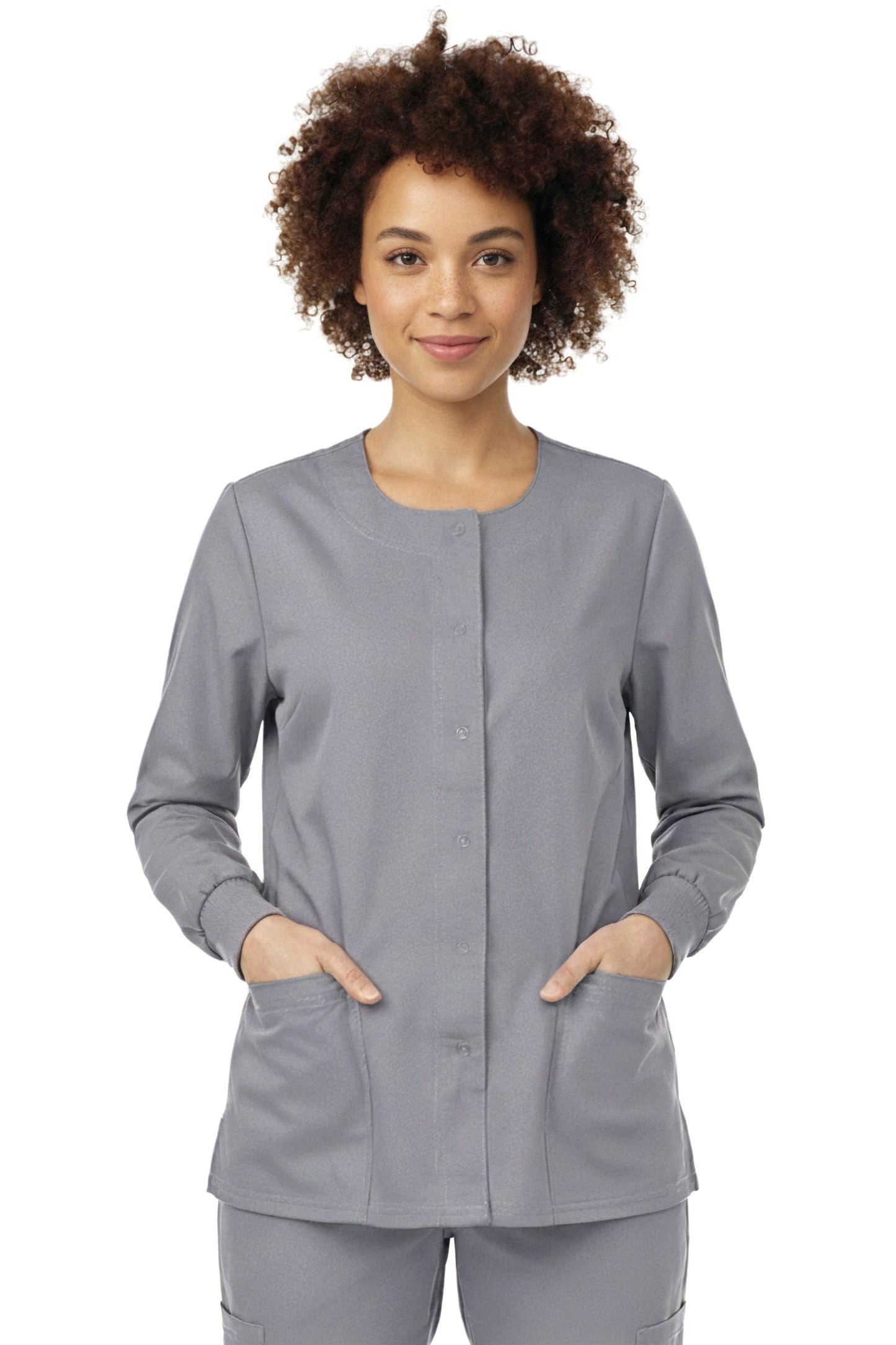 Medichic Ruby Warm Up Scrub Jacket