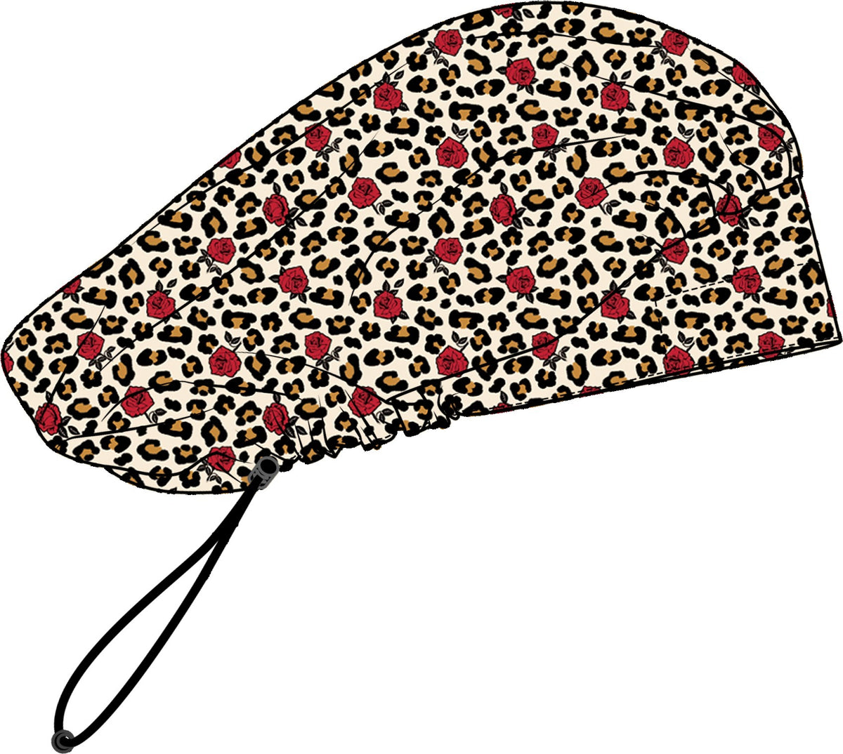 Medichic Helen Printed Bouffant Scrub Cap