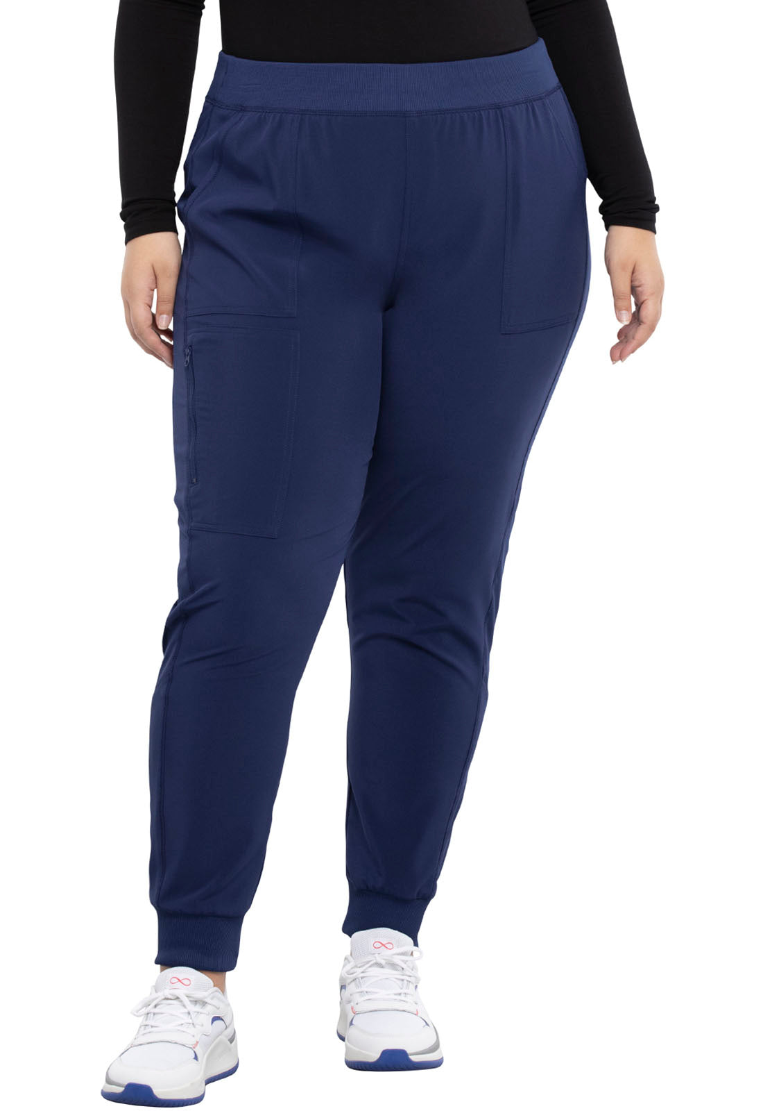 Pantalones de trabajo tipo jogger sin cierres Cherokee Allura Tall