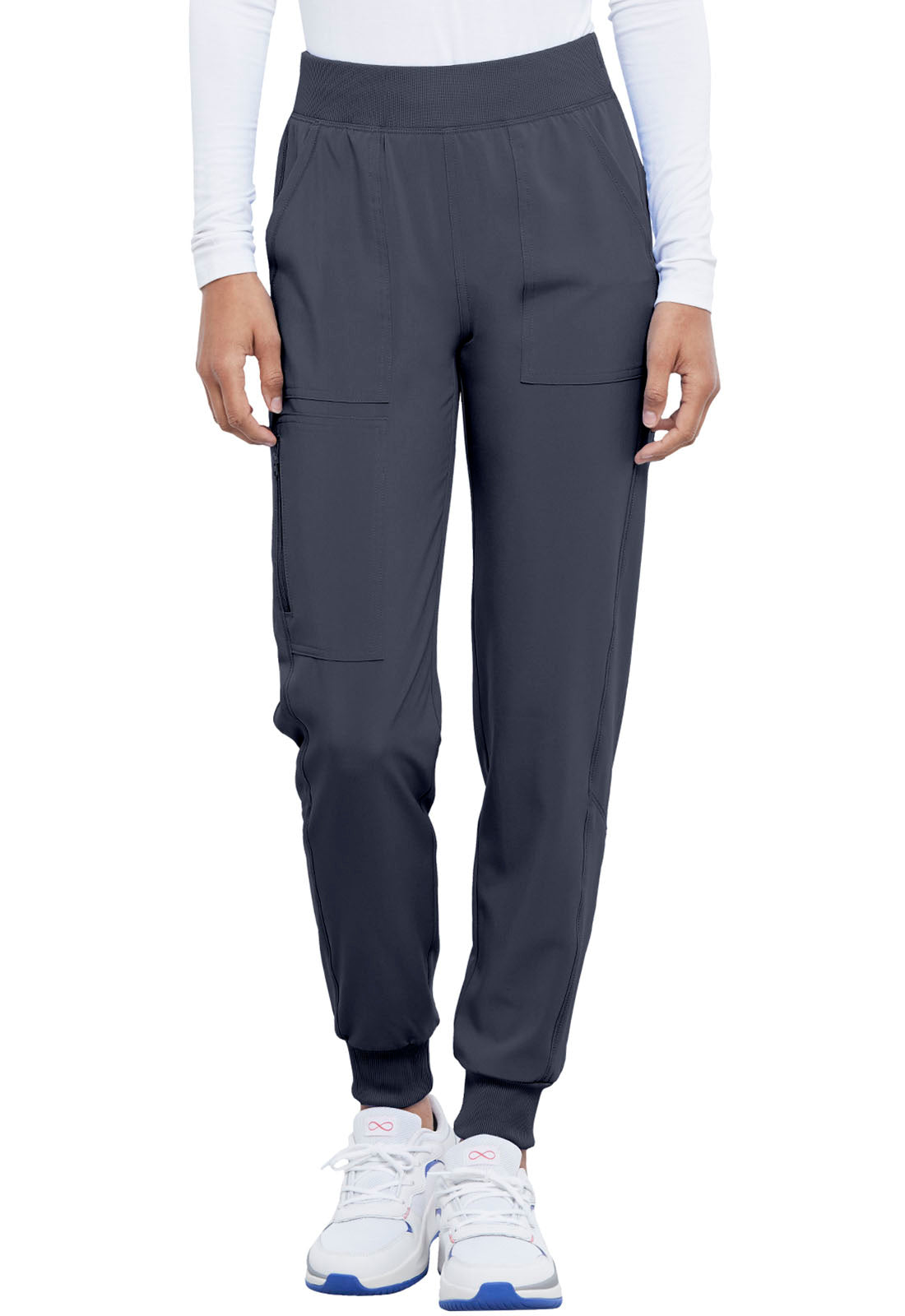 Pantalones de trabajo tipo jogger sin cierres Cherokee Allura Tall