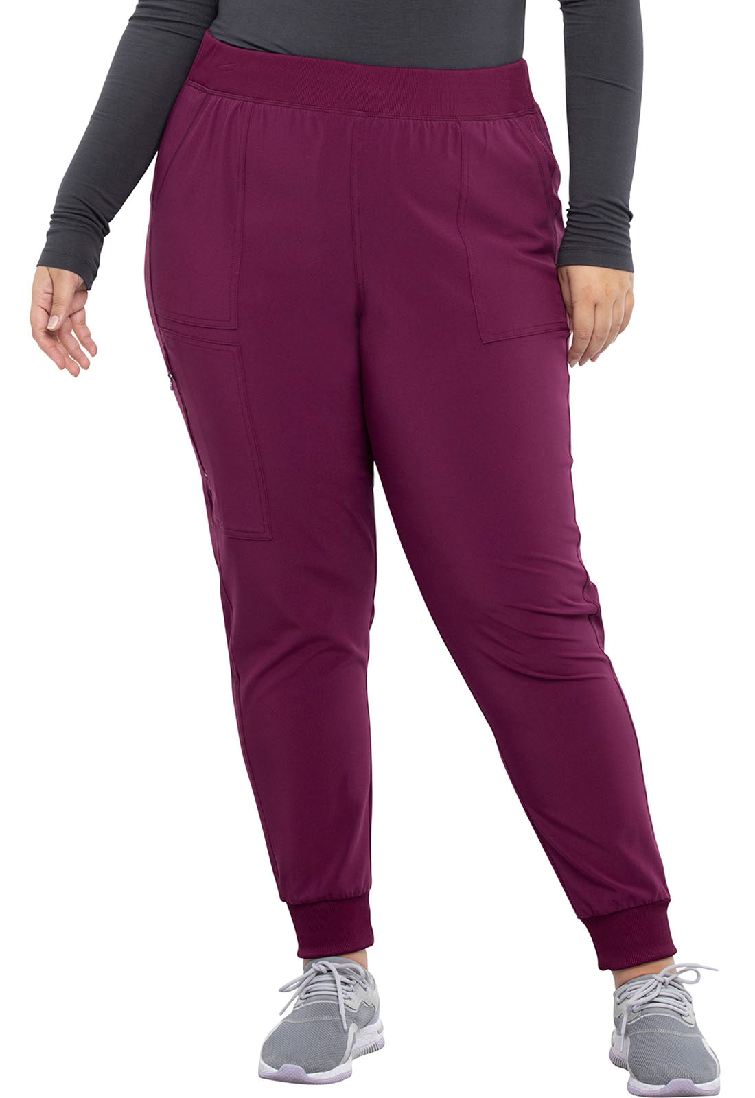 Pantalones de trabajo tipo jogger sin cierres Cherokee Allura Tall