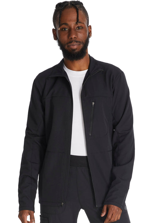 Dickies Dynamix Mens Zip Front Warm Up Scrub Jacket