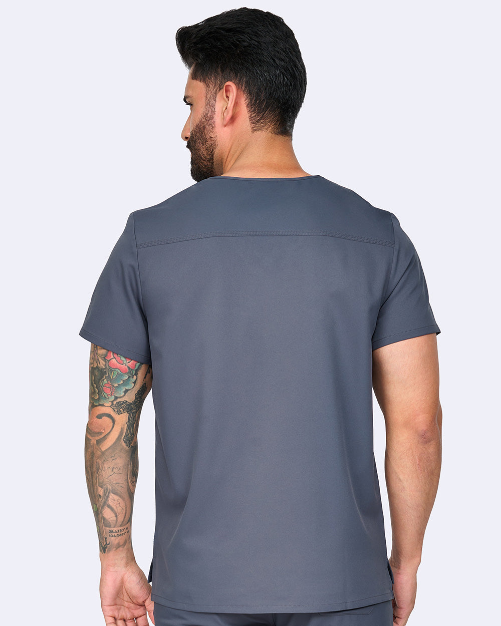 Zavate Studio Mens Trailblazer 1-Pocket Tuck In Scrub Top