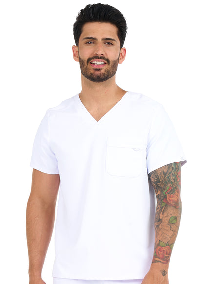 Zavate Studio Mens Trailblazer 1-Pocket Tuck In Scrub Top