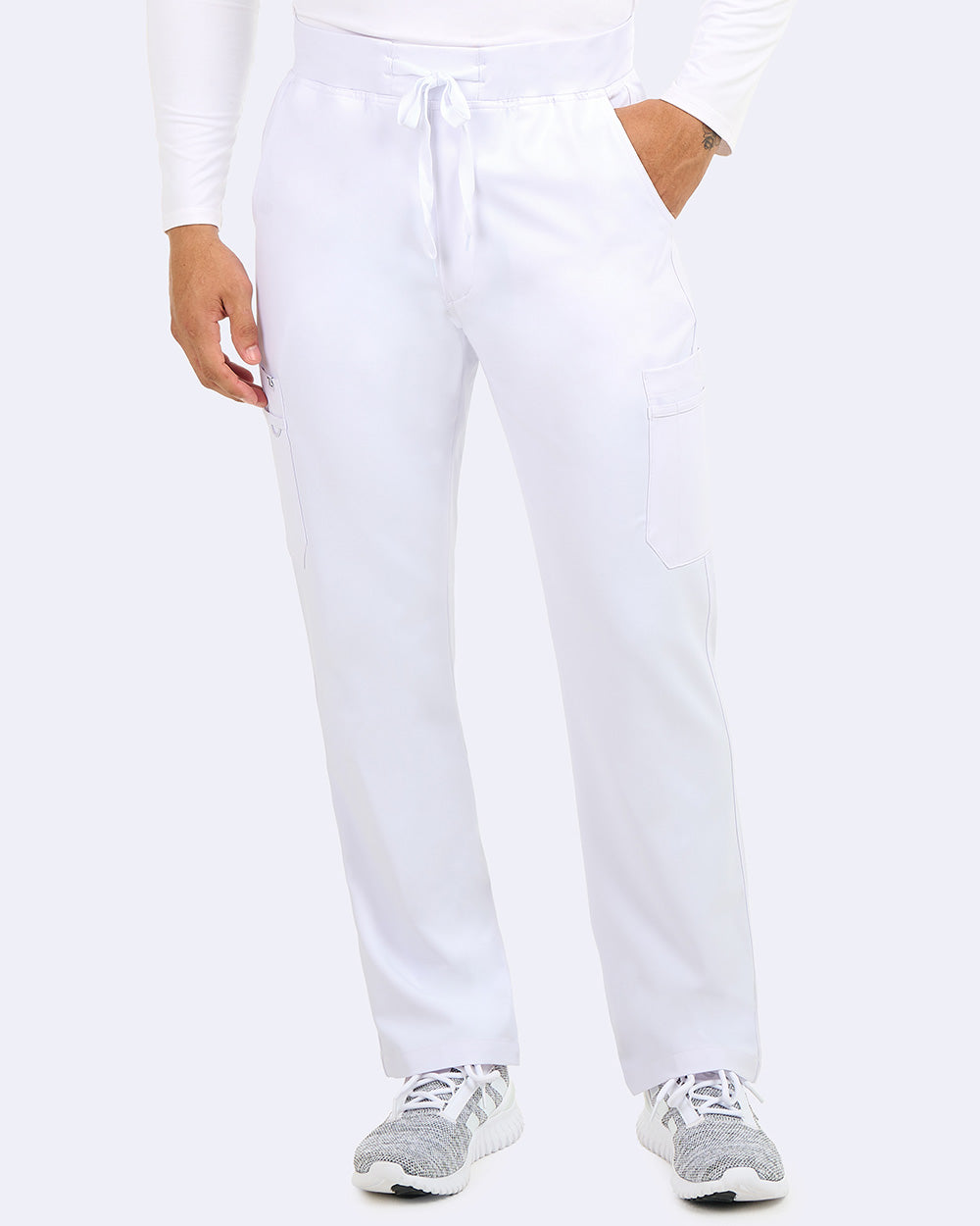 Zavate Studio Mens Activator Straight Leg Scrub Pants