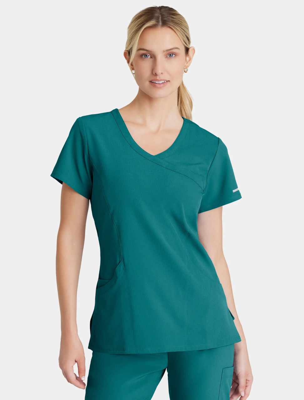 Skechers Reliance Mock Wrap Scrub Top