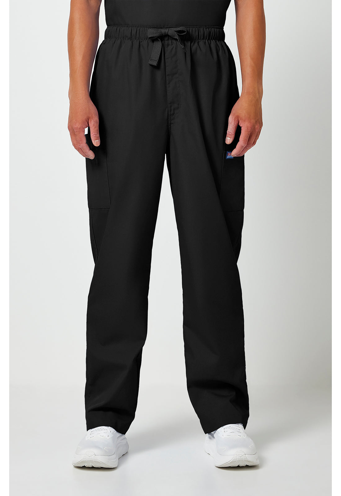 Cherokee Workwear Originals Mens Fly Front Cargo Scrub Pants