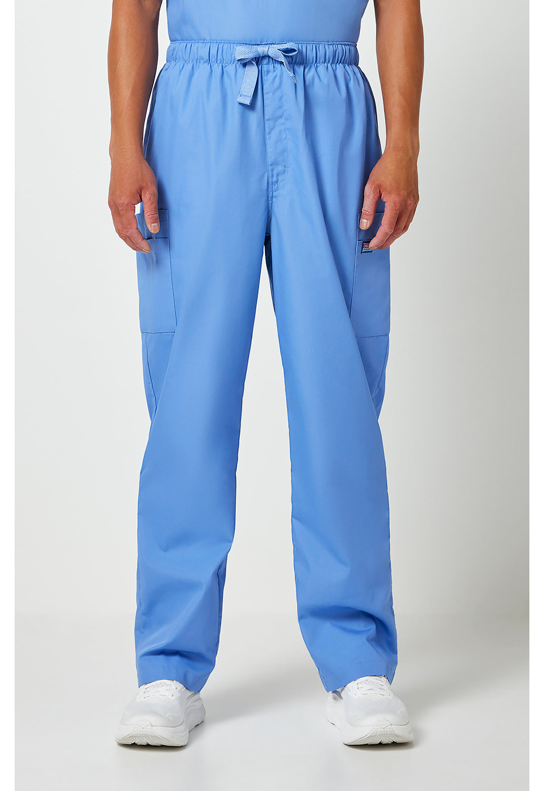 Cherokee Workwear Originals Mens Fly Front Cargo Scrub Pants