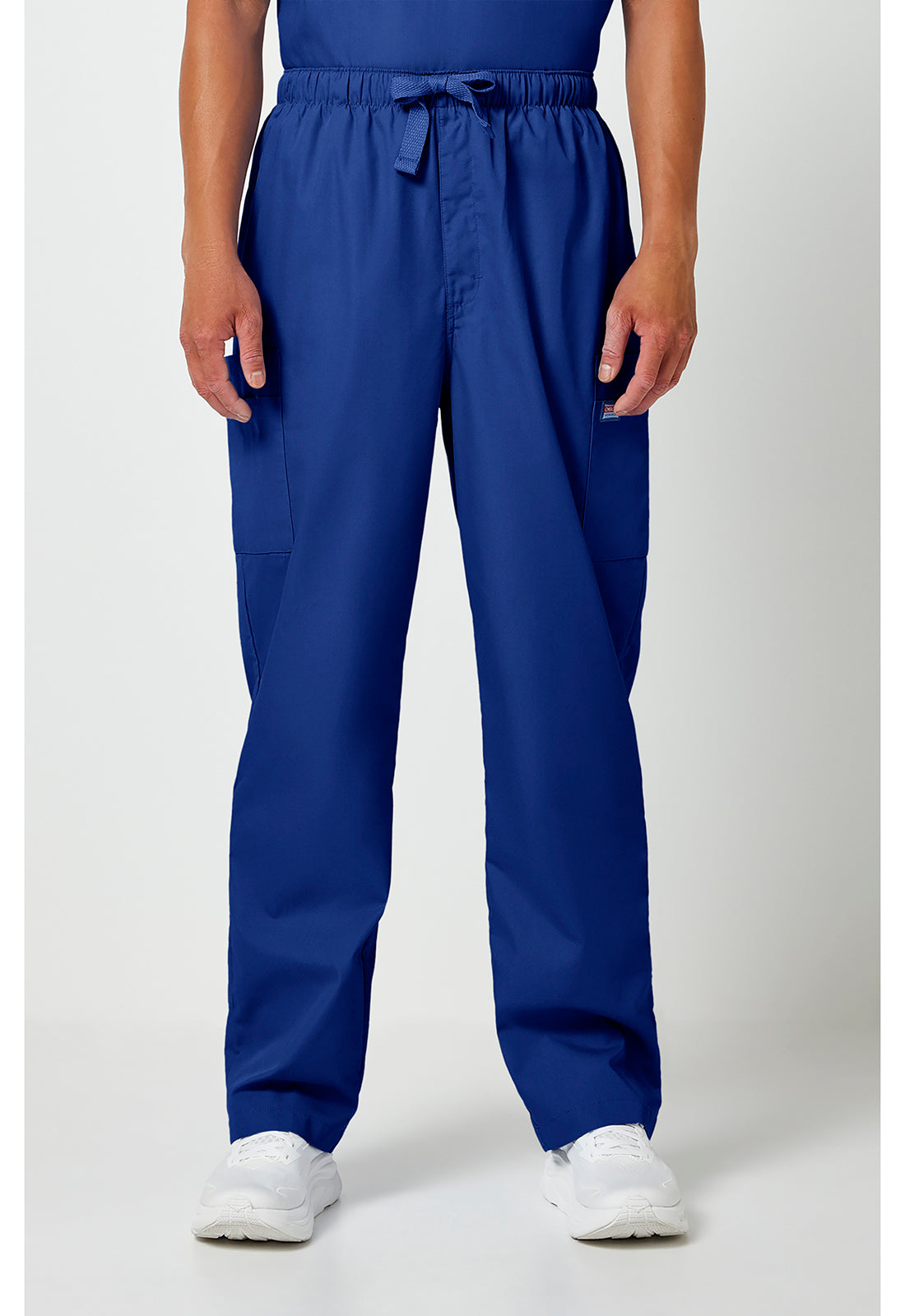 Cherokee Workwear Originals Mens Fly Front Cargo Scrub Pants