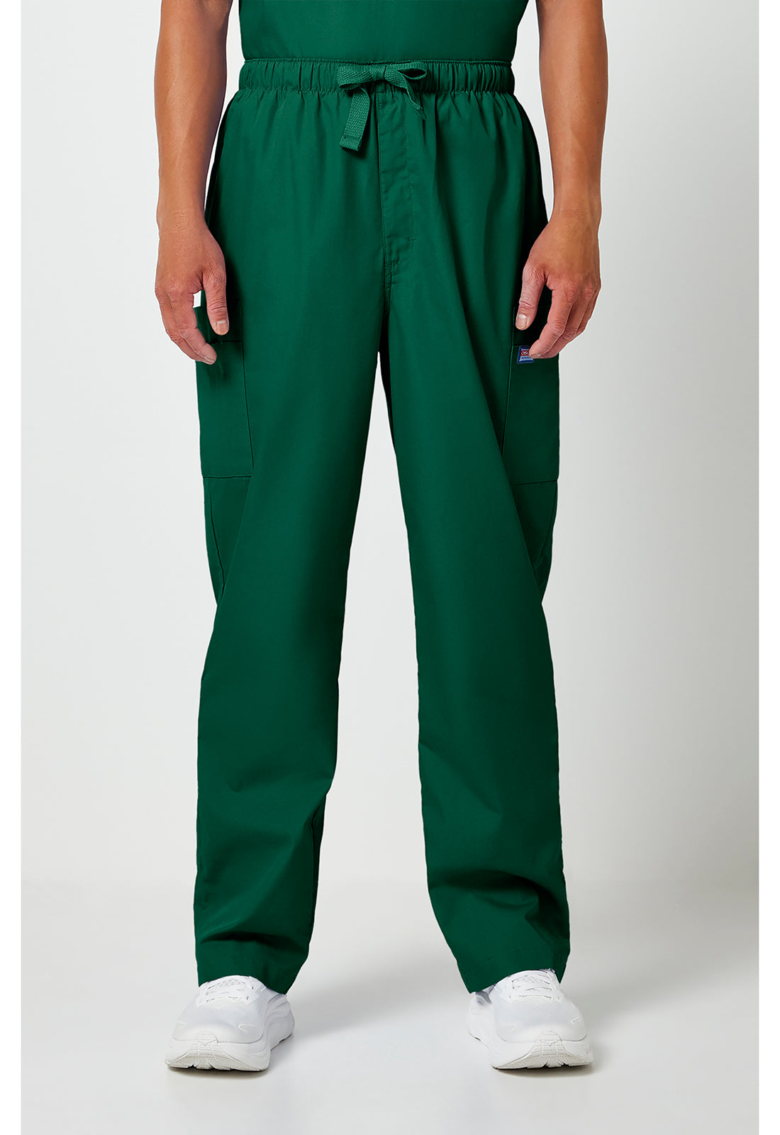 Cherokee Workwear Originals Mens Fly Front Cargo Scrub Pants