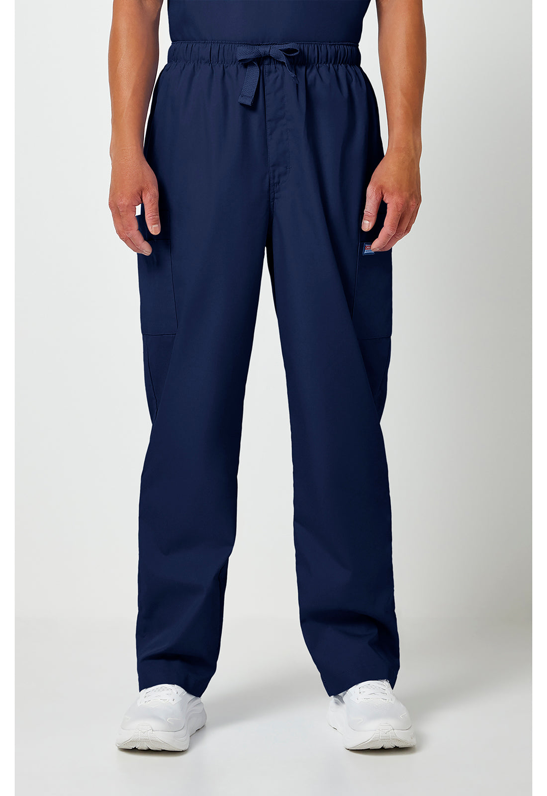 Cherokee Workwear Originals Mens Fly Front Cargo Scrub Pants