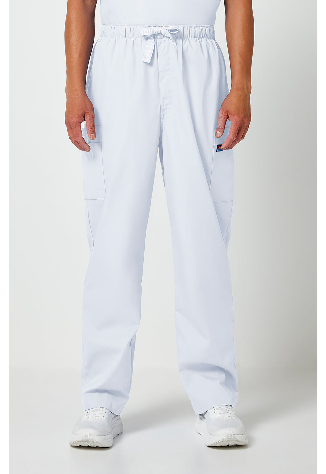 Cherokee Workwear Originals Mens Fly Front Cargo Scrub Pants