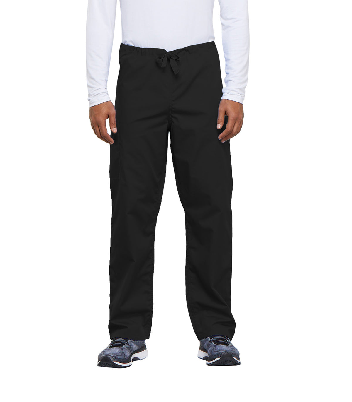 Cherokee Workwear Originals Unisex Drawstring Cargo Scrub Pants