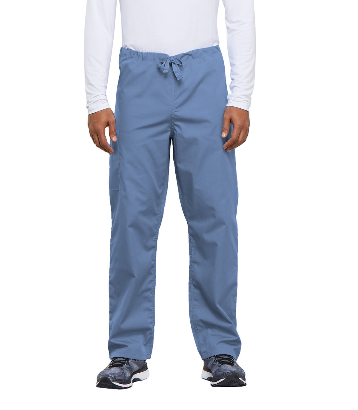 Cherokee Workwear Originals Unisex Drawstring Cargo Scrub Pants
