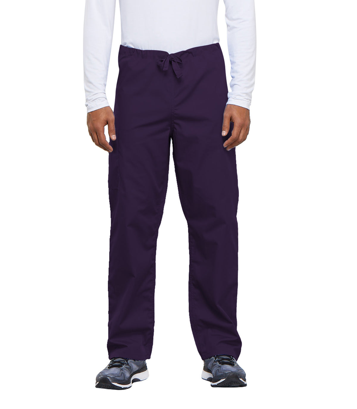 Cherokee Workwear Originals Unisex Drawstring Cargo Scrub Pants