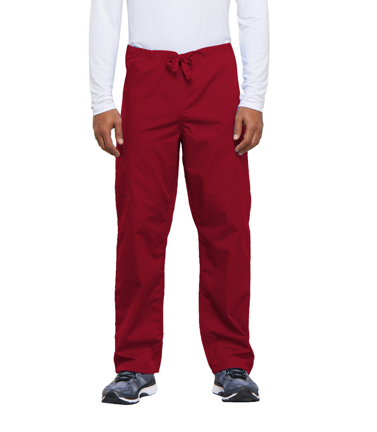 Cherokee Workwear Originals Unisex Drawstring Cargo Scrub Pants