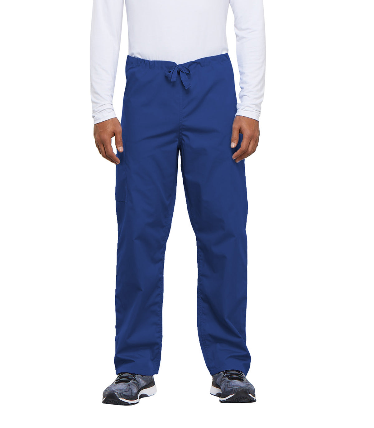 Cherokee Workwear Originals Unisex Drawstring Cargo Scrub Pants