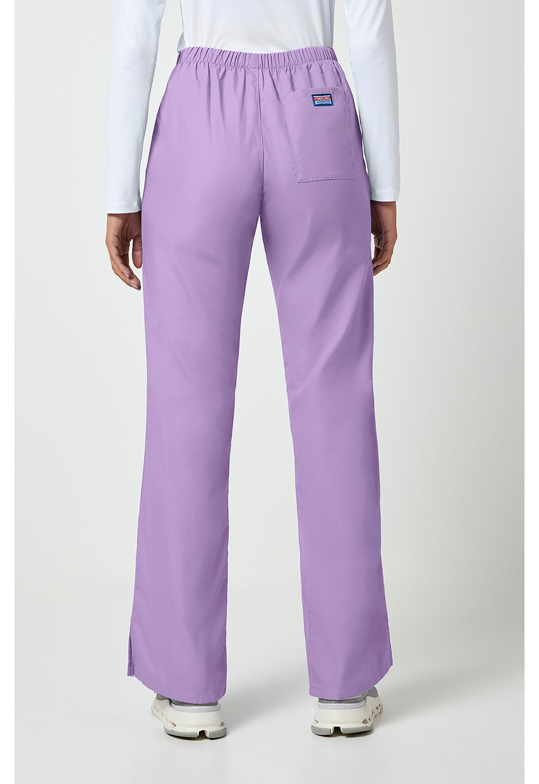 Cherokee Workwear Originals Natural Rise Flare Leg Scrub Drawstring Scrub Pants
