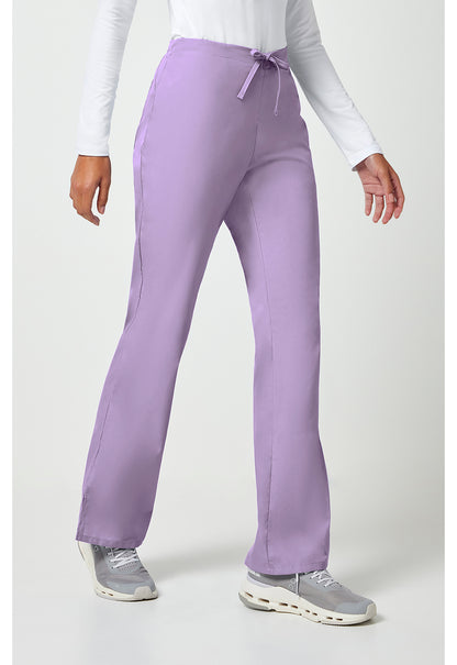 Cherokee Workwear Originals Natural Rise Flare Leg Scrub Drawstring Scrub Pants