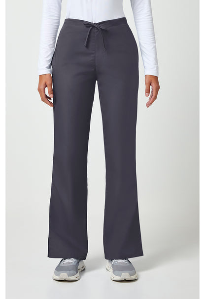 Cherokee Workwear Originals Natural Rise Flare Leg Scrub Drawstring Scrub Pants