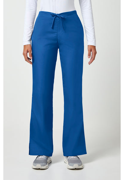 Cherokee Workwear Originals Natural Rise Flare Leg Scrub Drawstring Scrub Pants