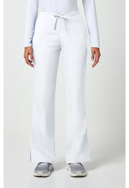 Cherokee Workwear Originals Natural Rise Flare Leg Scrub Drawstring Scrub Pants