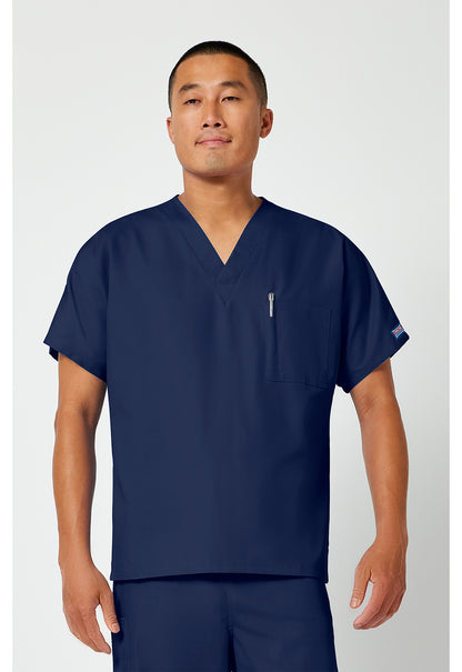 Cherokee Workwear Originals Unisex V-Neck 1-Pocket Tuck In Tunic Scrub Top