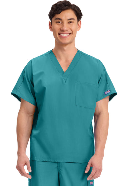 Cherokee Workwear Originals Unisex V-Neck 1-Pocket Tuck In Tunic Scrub Top