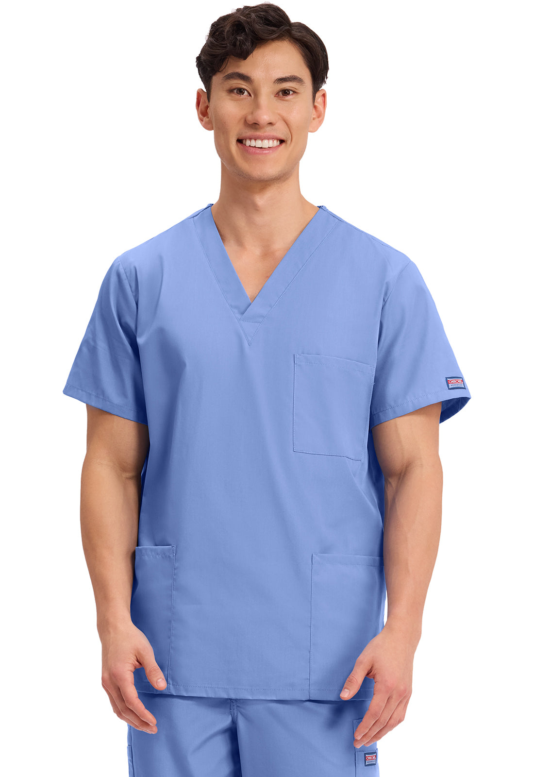 Cherokee Workwear Originals Unisex V-Neck 3-Pocket Scrub Top