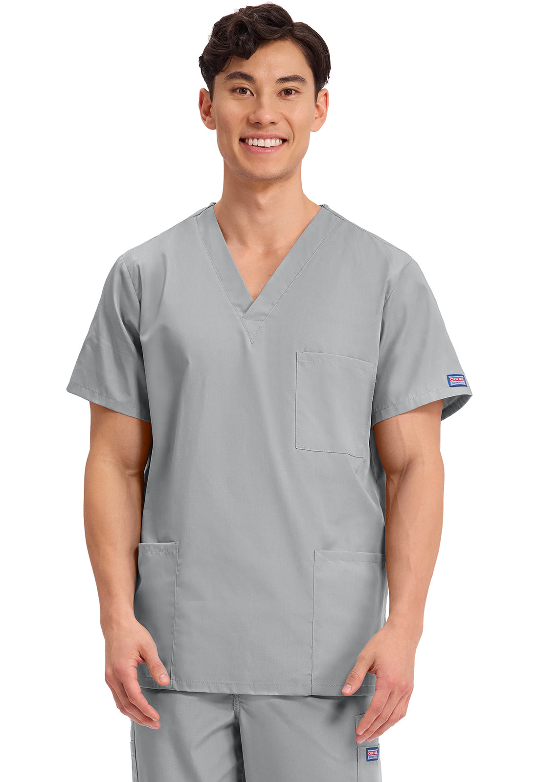 Cherokee Workwear Originals Unisex V-Neck 3-Pocket Scrub Top