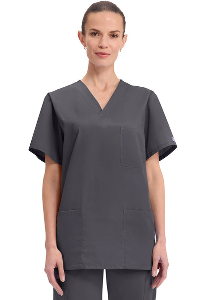 Cherokee Workwear Originals Unisex V-Neck 3-Pocket Scrub Top