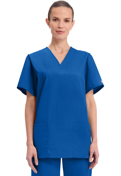 Cherokee Workwear Originals Unisex V-Neck 3-Pocket Scrub Top