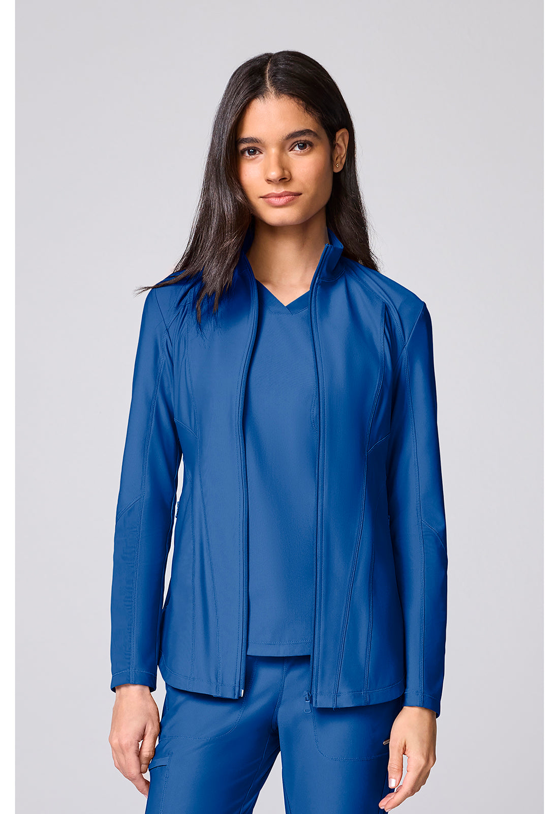 Chaqueta Cherokee sanitaria con cremallera completa
