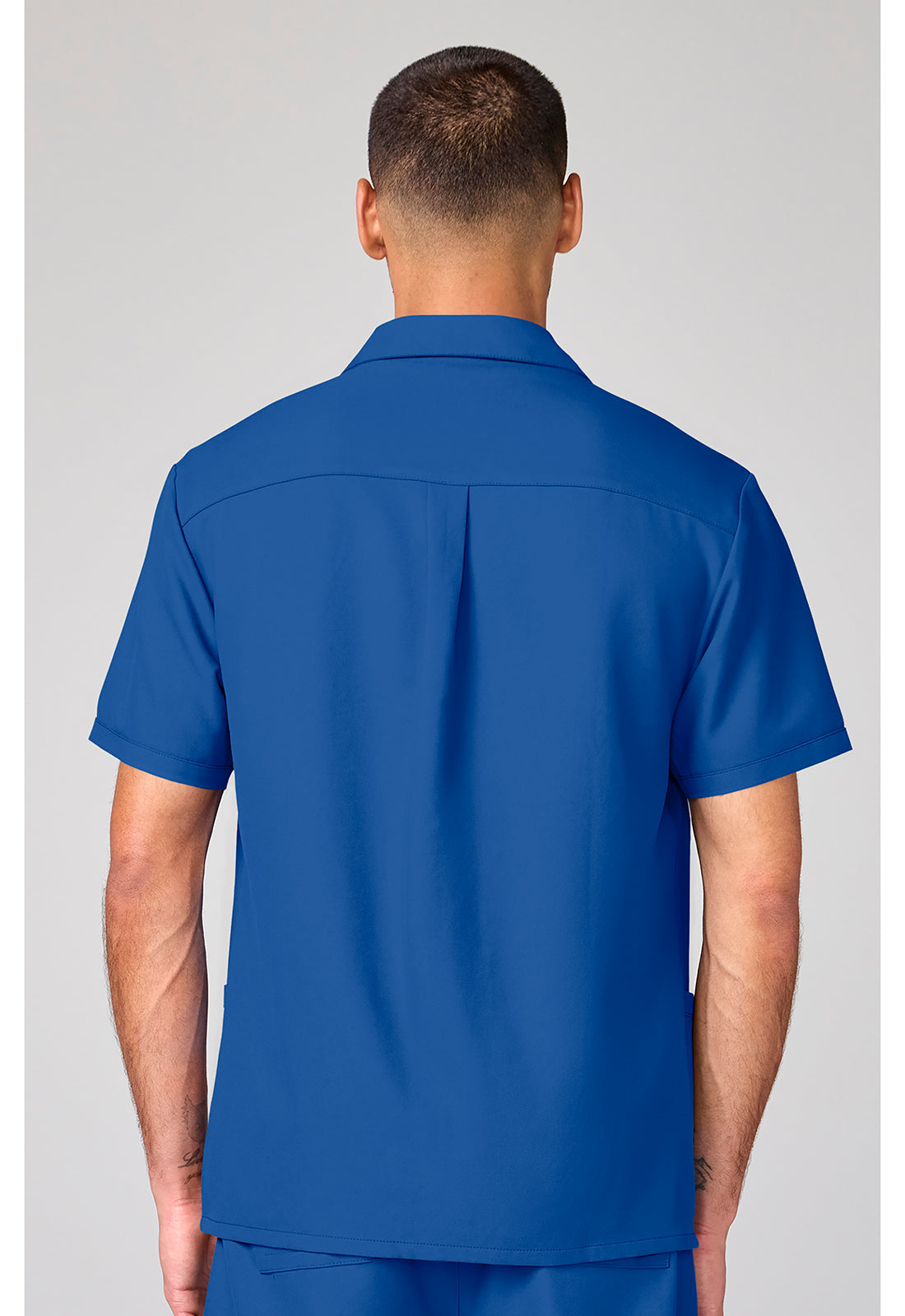 Cherokee Workwear Originals Ultra Mens Full Zip Scrub Top