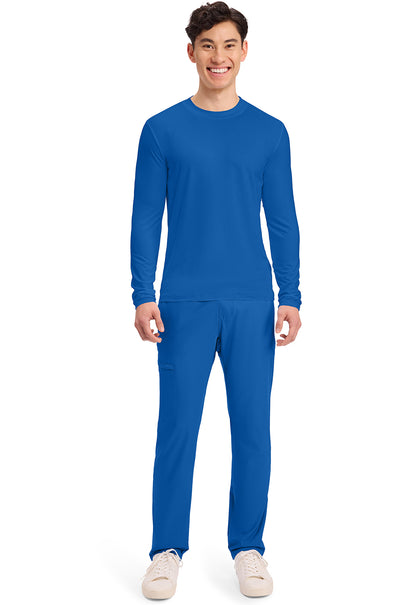 Cherokee Basics Mens Long Sleeve Underscrub Knit Tee Shirt