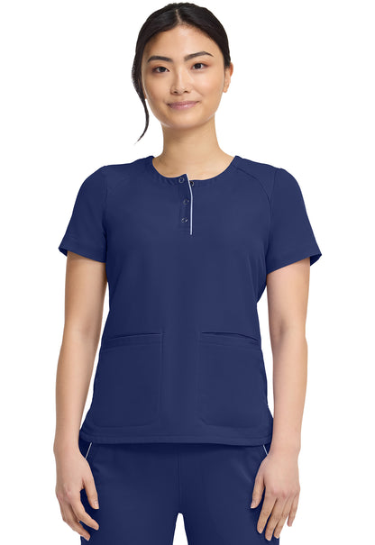Healing Hands 360 Joy Crew Neck Scrub Top