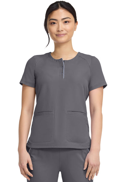 Healing Hands 360 Joy Crew Neck Scrub Top