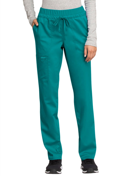 Pantalones Cherokee Workwear Revolution de talle medio y pernera cónica con cordón