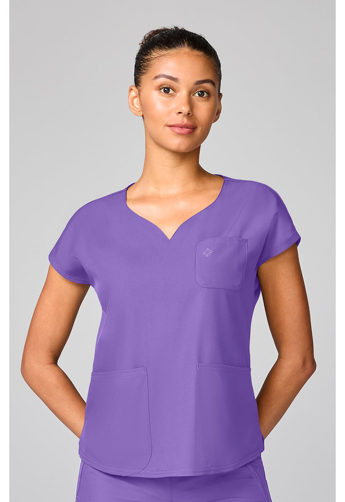 Med Couture Insight Dolman Sleeve Scrub Top