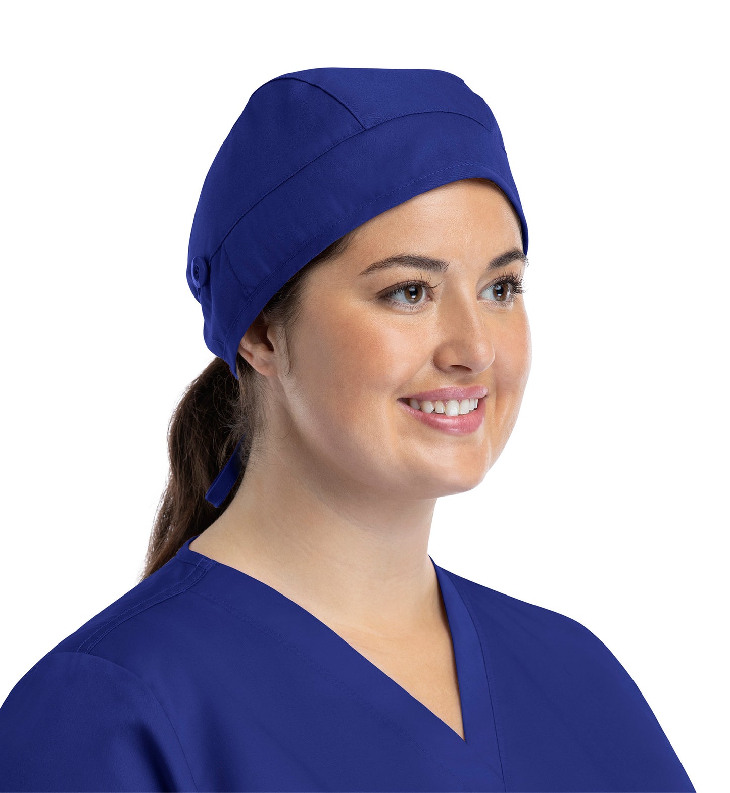 Maevn Unisex Scrub Cap With Buttons
