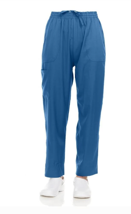 Pepino Uniforms Unisex Elastic Waist Cargo Stretch Pants