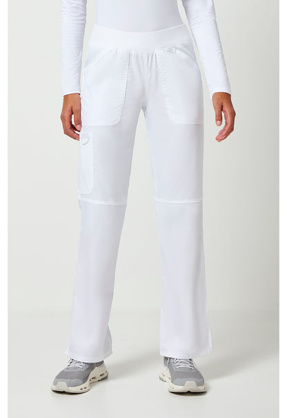 Cherokee Workwear Revolution Mid Rise Straight Leg Pull-On Scrub Pants