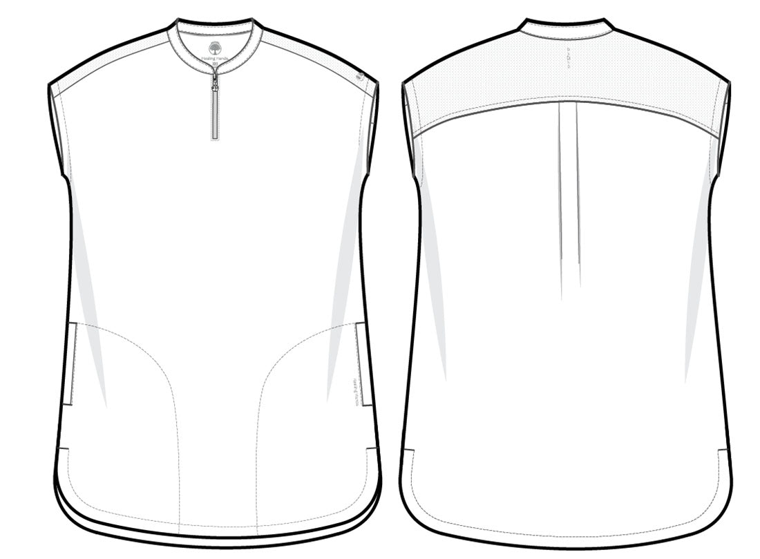 Healing Hands 360 Sandy Tuck In Oversized Scrub Top