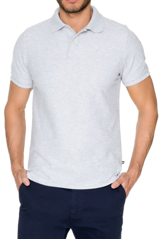 Lee Uniforms Mens Short Sleeve Polo with Lenox Academy Logo